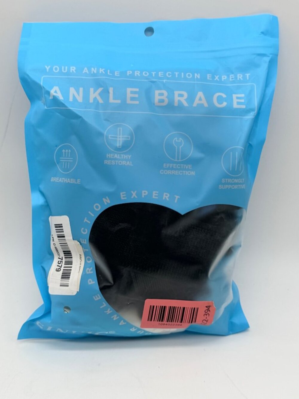 Sinvic Ankle Brace 2 Pack Adjustable Support Men Women Sports Neoprene